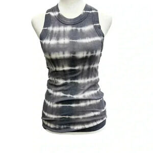 NEW Aerie Tie Dye Grey relax fit long Tank